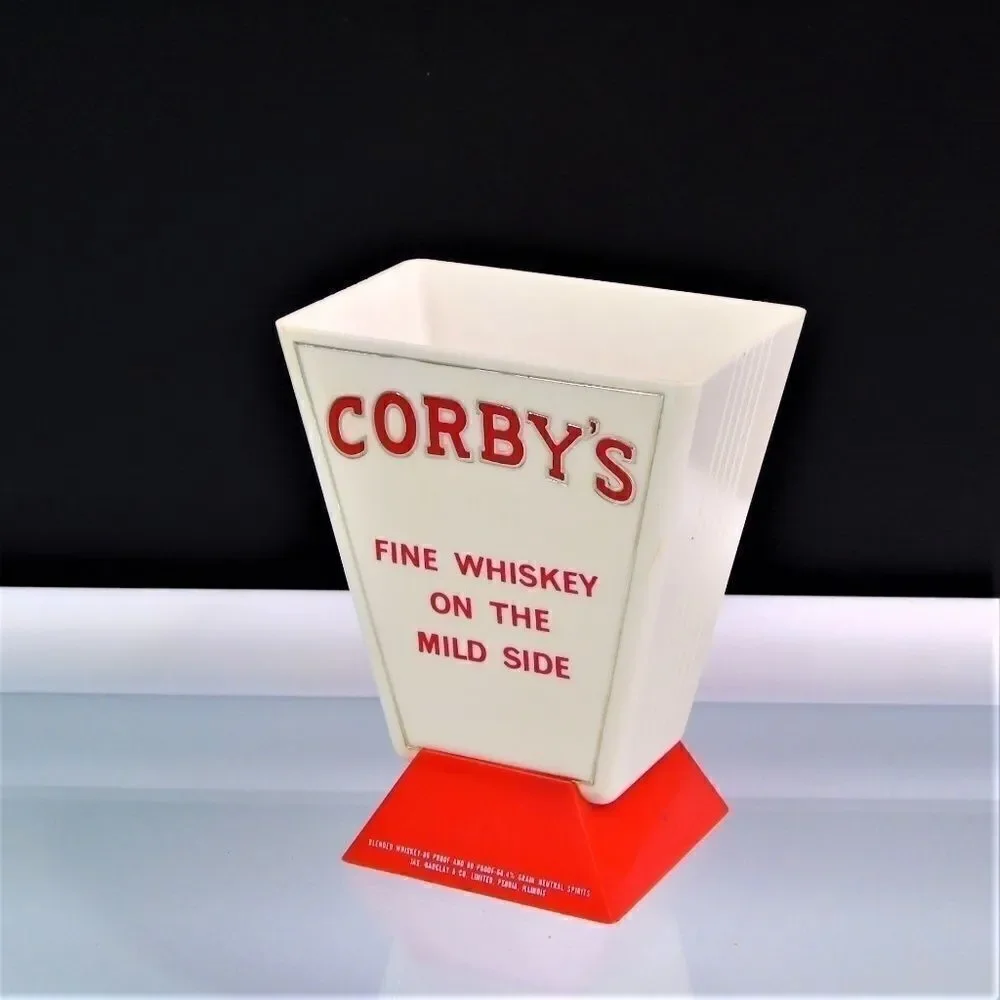 Corbys Whiskey Advertising Bar Display Holder
